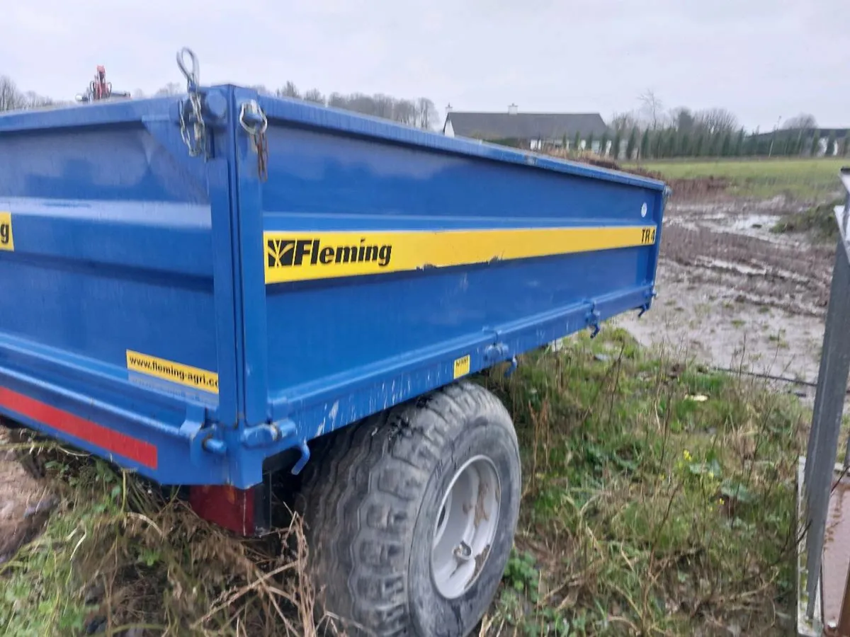 Fleming Tr4 tipper trailer - Image 3