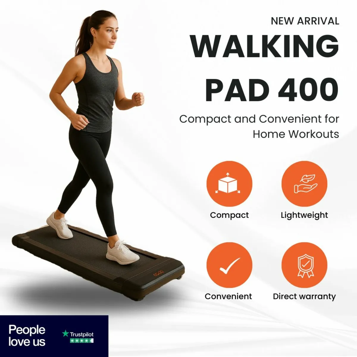 Walking Pad 400 Under Desk Treadmill - Image 4