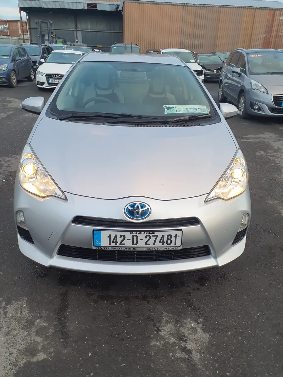 Toyota Aqua 2014 attempted theft  only 140,000 km - Image 1