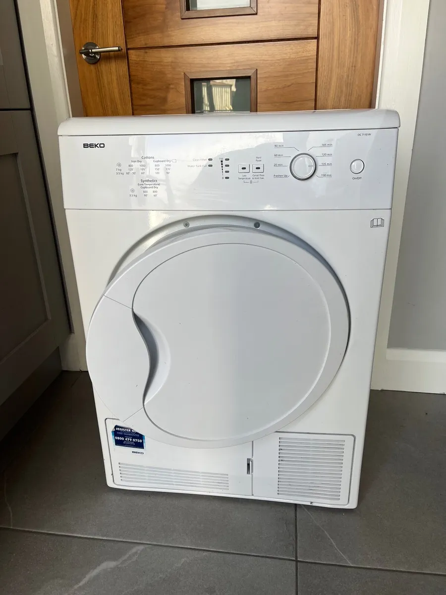 Beko 8kg condenser tumble dryer - Image 1