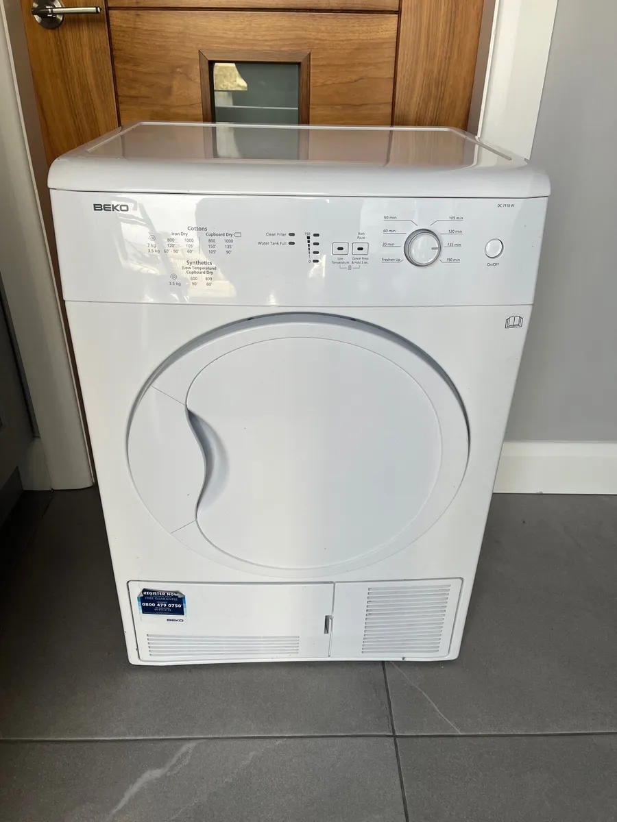 Beko 8kg condenser tumble dryer - Image 2