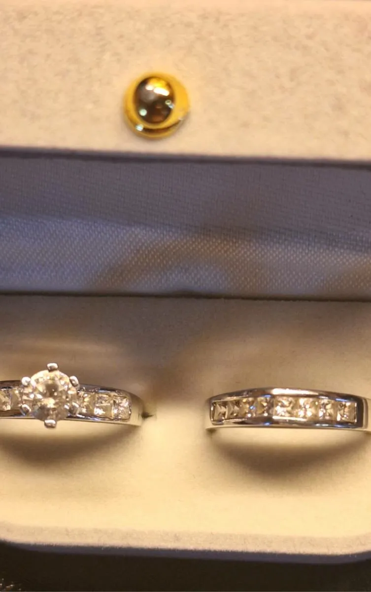 Set of Sterling Silver Rings - Image 1