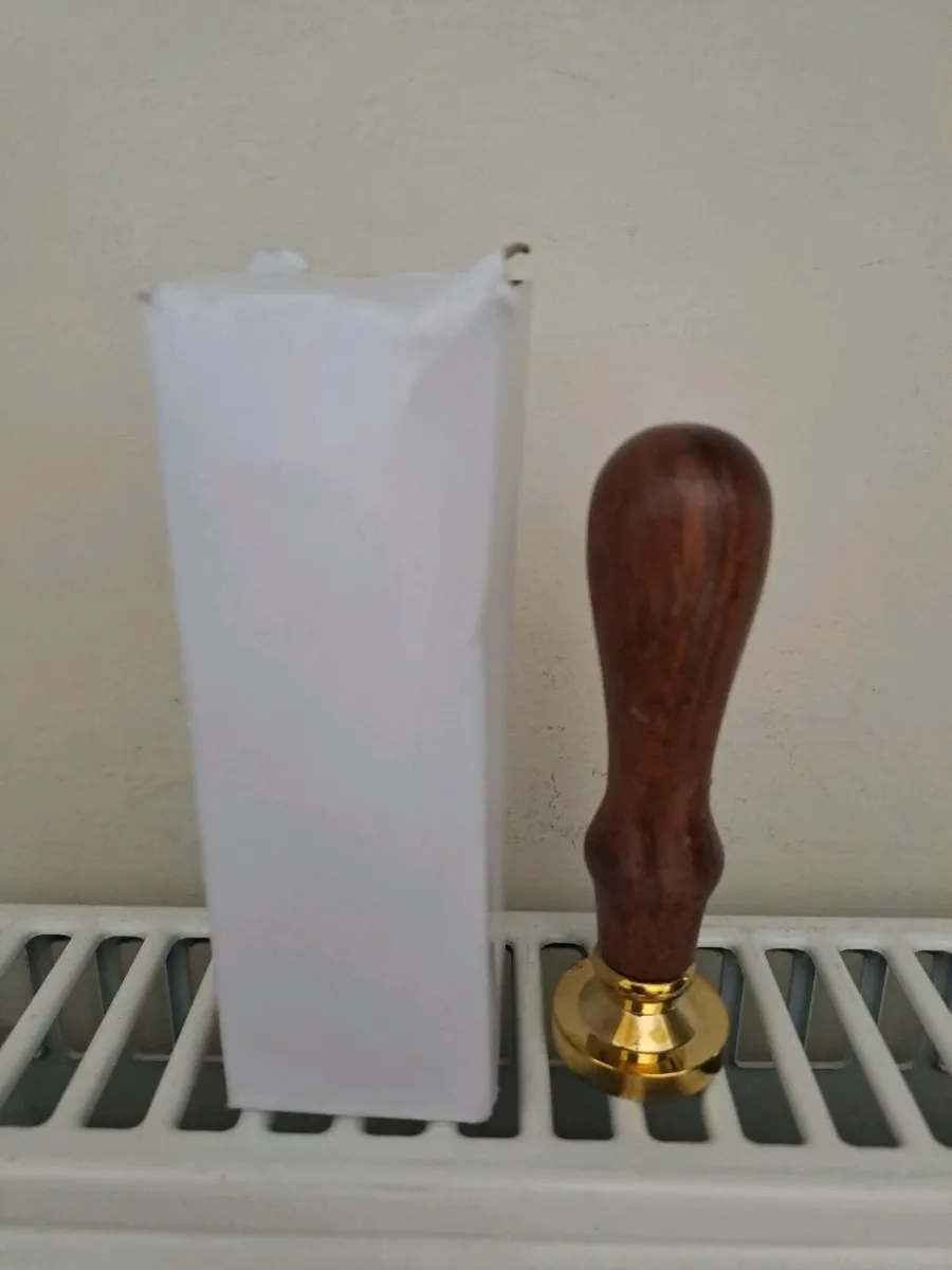 Wax seal stamp Horse and horseshoe motif - Image 2