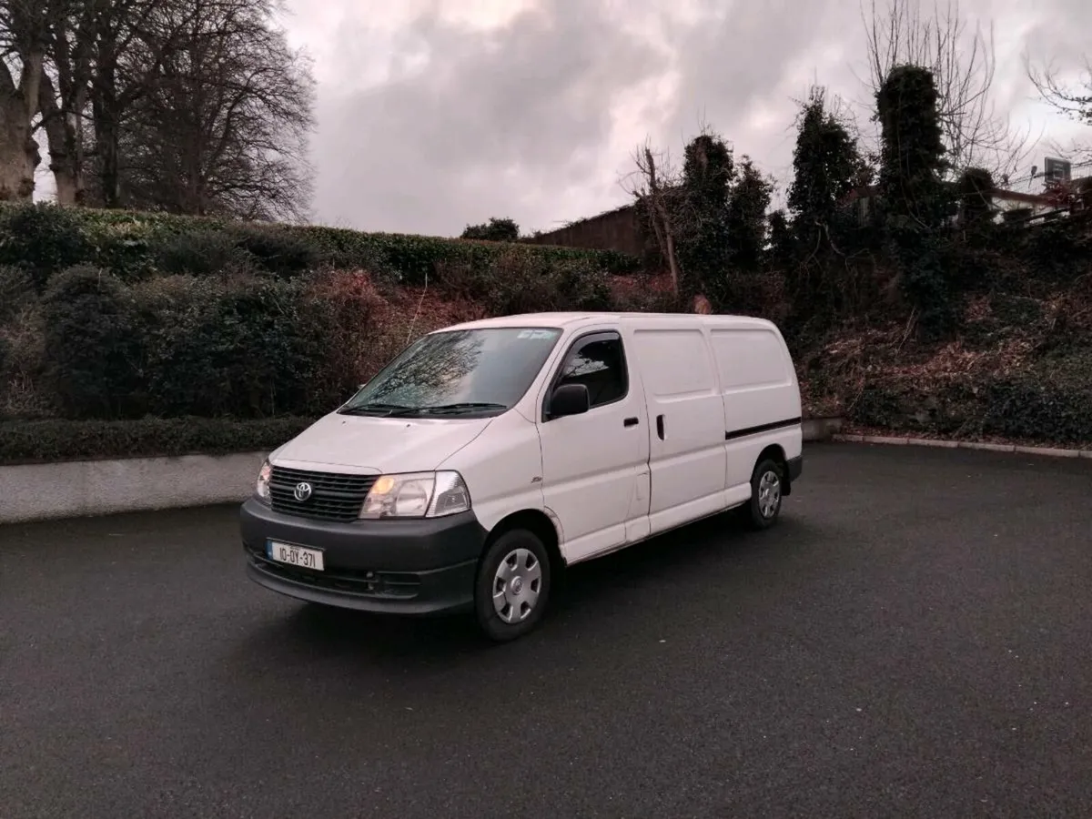 2010 hiace 1 full years test and tax - Image 1