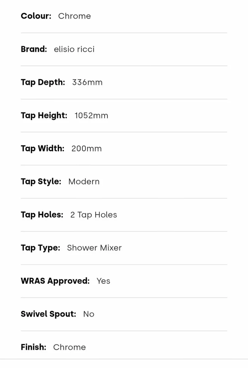 Bath and shower floor standing mixer - Image 4