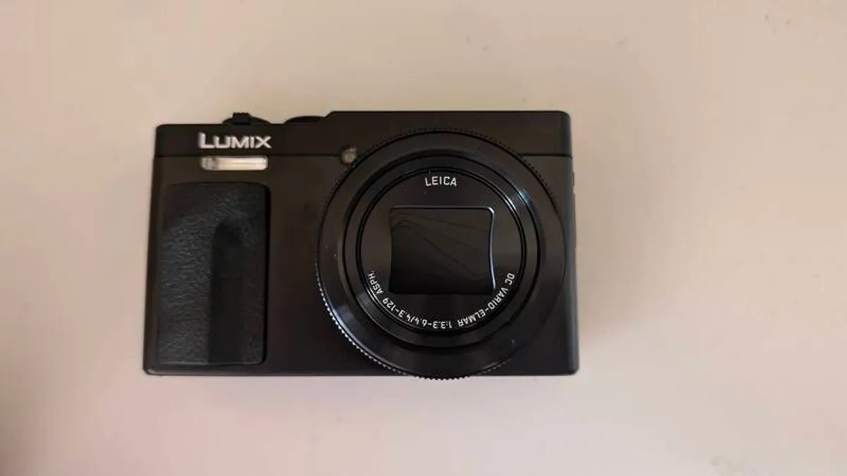 Brand New Lumix Tz99 Compact Camera with  Free 64gb SD Card - Image 1