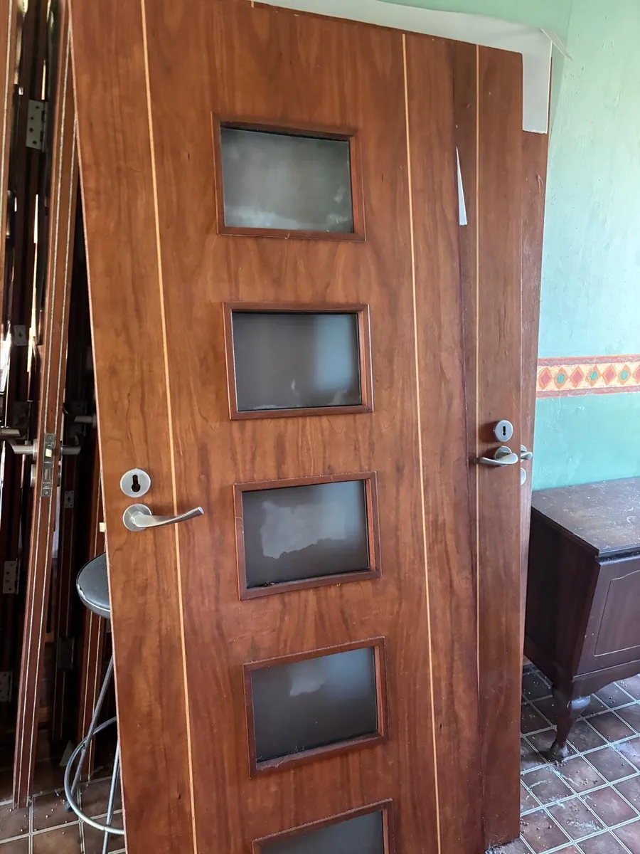 Mahogany veneered doors - Image 2
