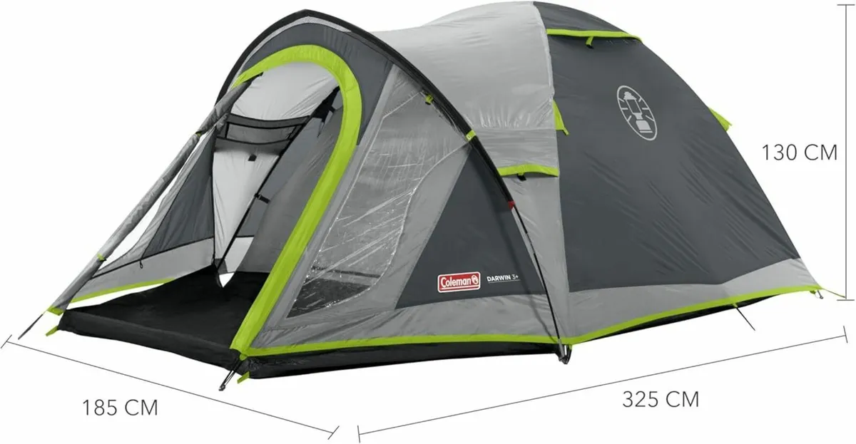 Tent Darwin 2-4 Person Compact Lightweight Dome - Image 2