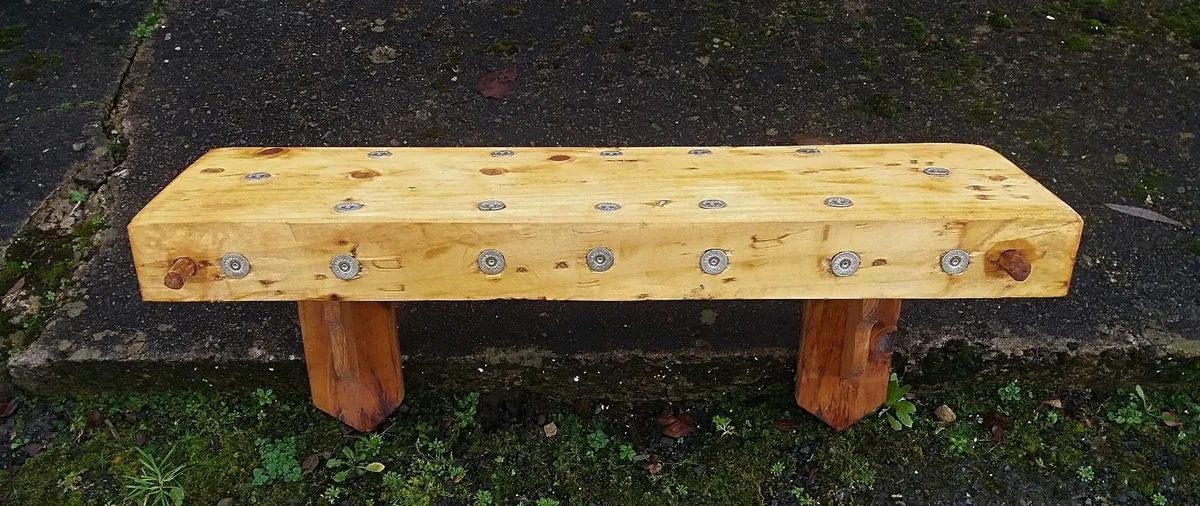 Rustic Floating Chunky Shelf / Display - Image 2