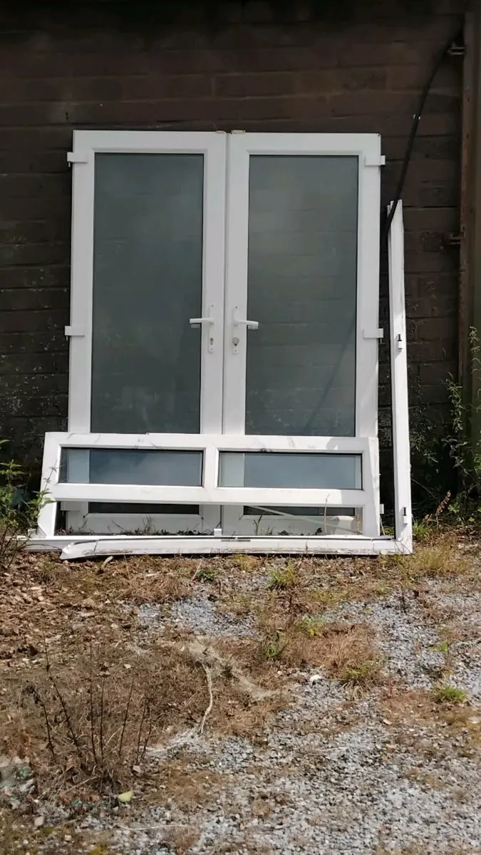 Pvc french doors - Image 1