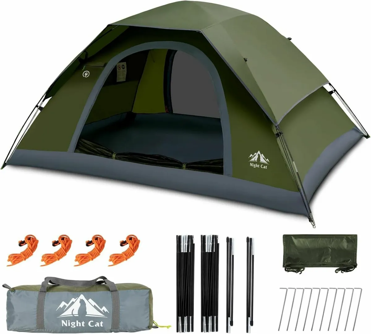 Camping Tent for 1 2 Person Man Waterproof - Image 1
