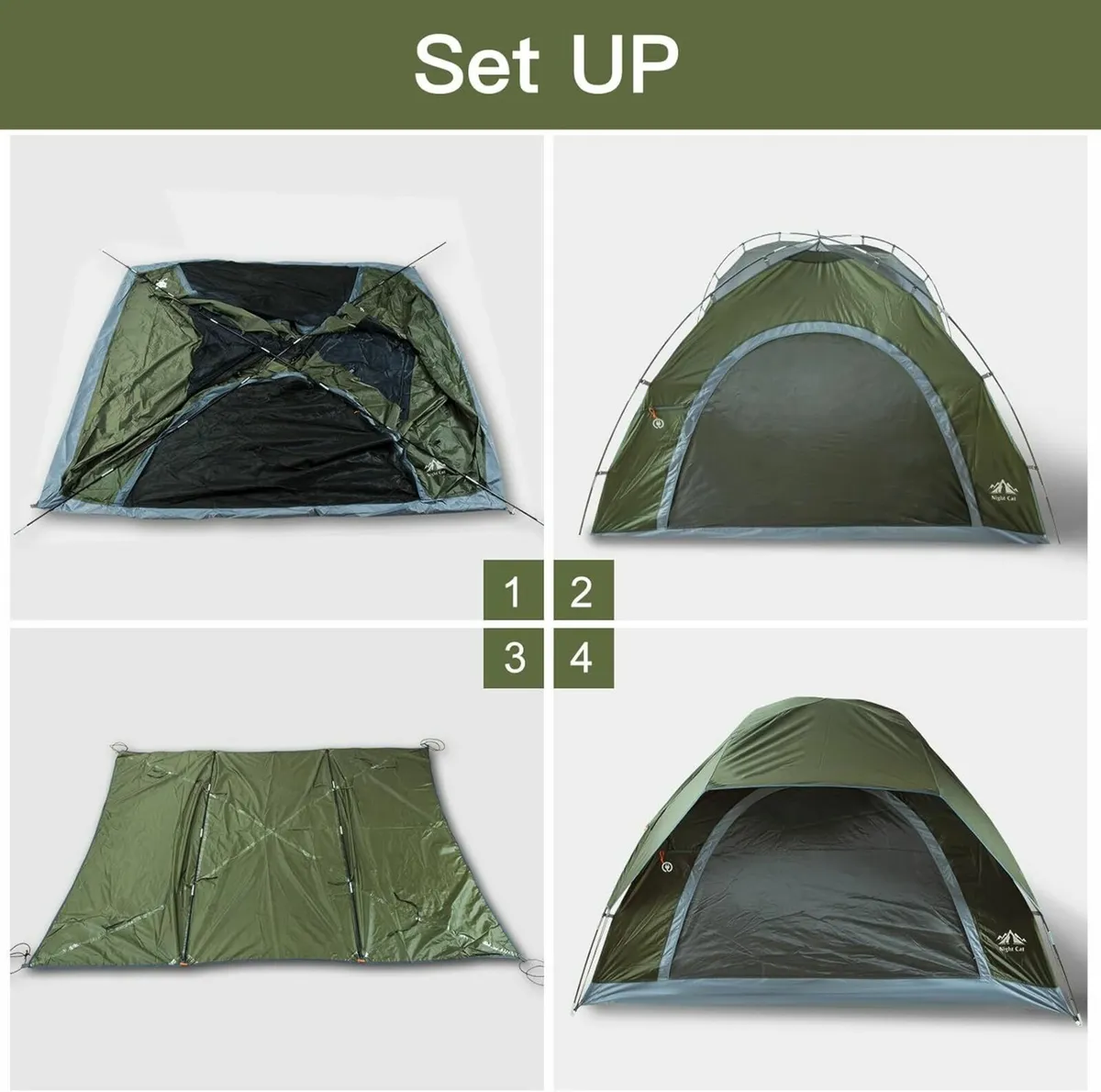 Camping Tent for 1 2 Person Man Waterproof - Image 4