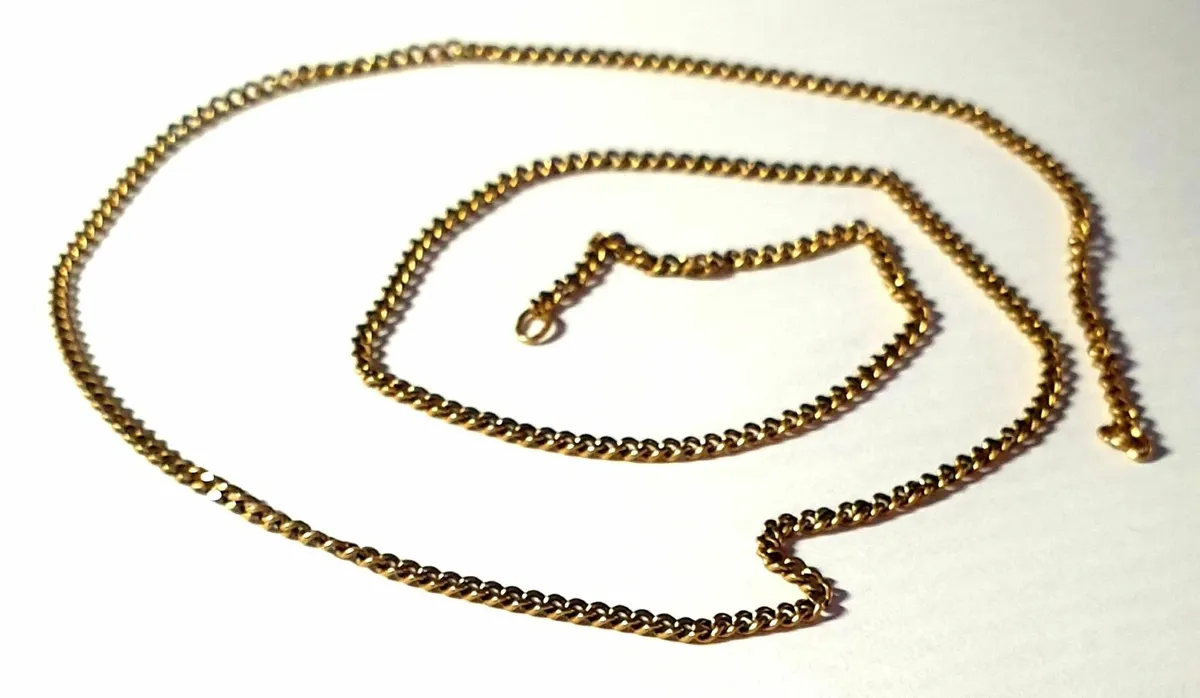 Vintage Hallmarked 9ct Gold 22" Chain - Image 4