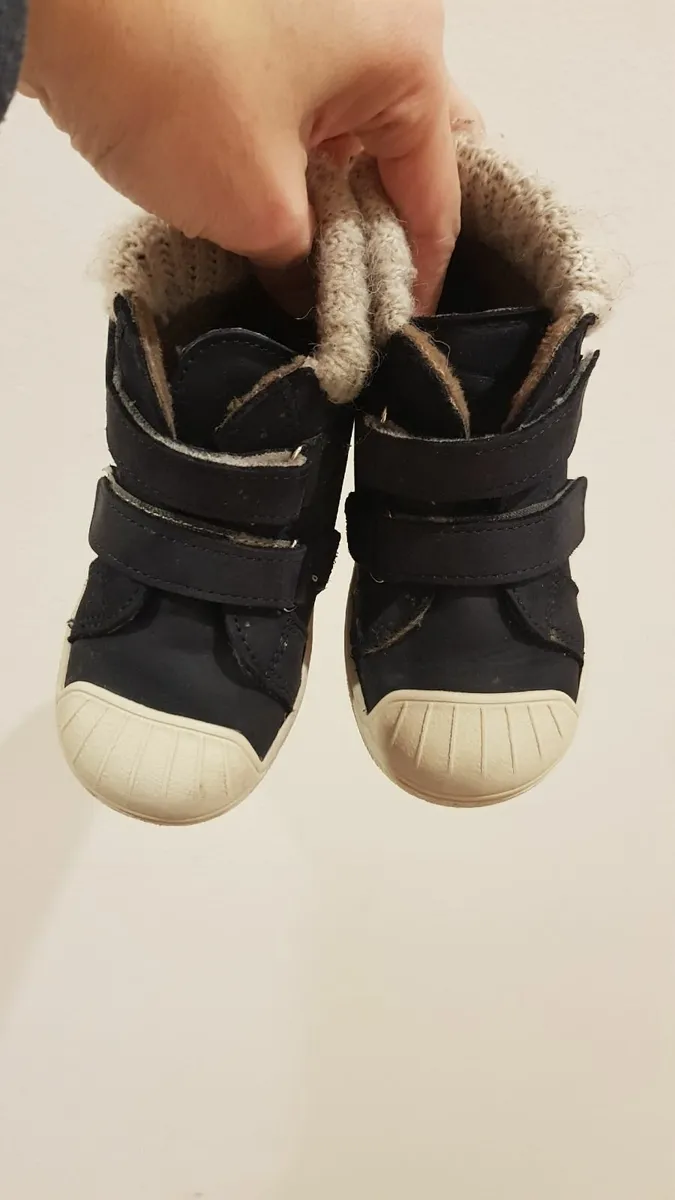 Toddler shoes – leather-size 23 ……  warm dark blue - Image 3