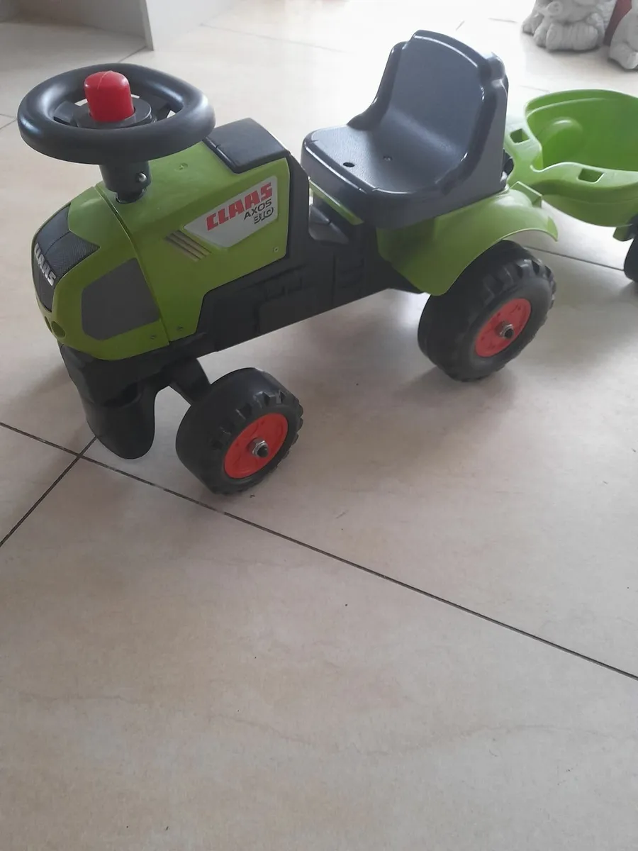 Kids tractor and trailer - Image 3