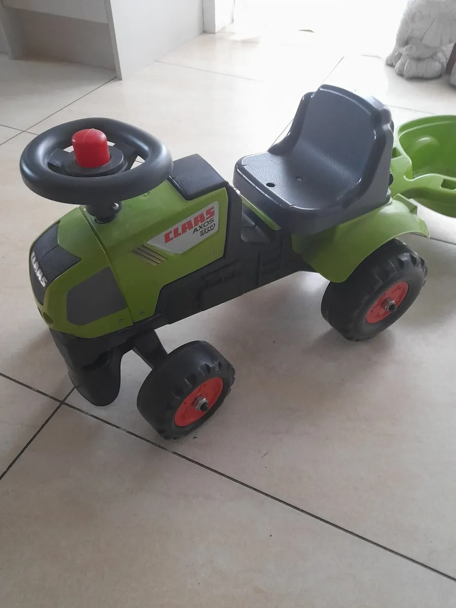 Kids tractor and trailer - Image 4