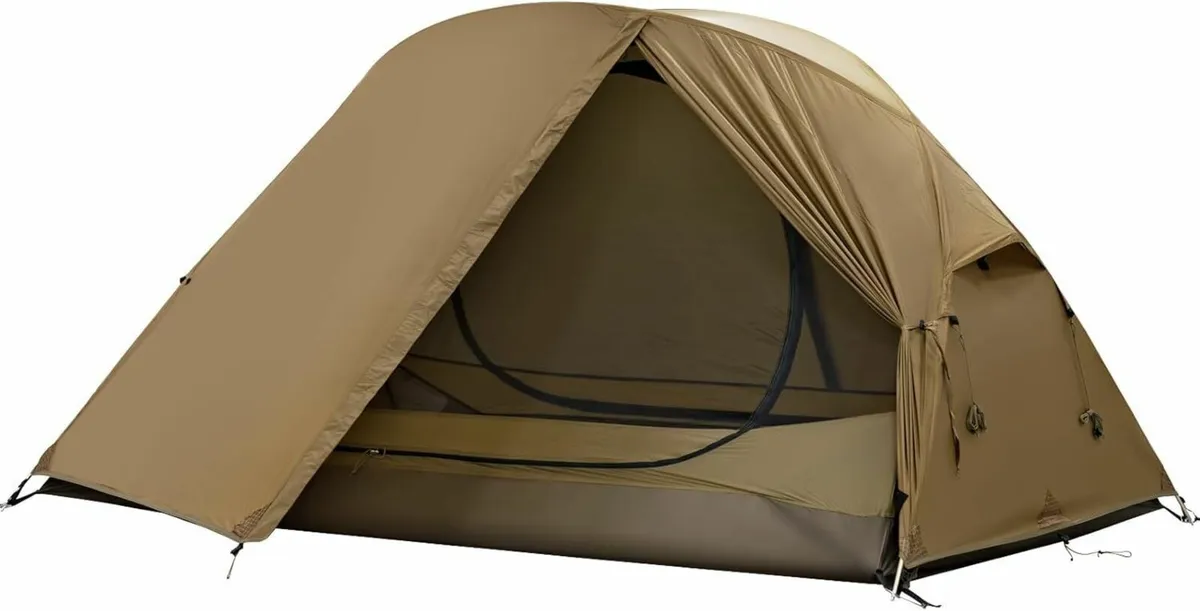TOMOUNT Backpacking Tent Ultralight Nylon 1-2 - Image 1