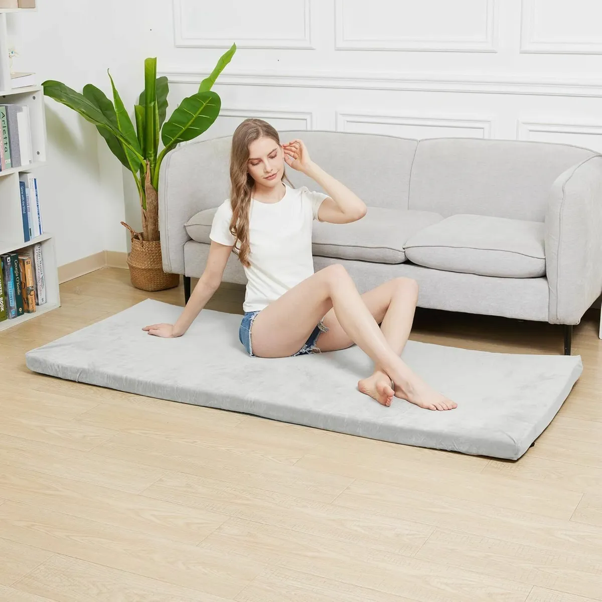 Foam Camping Mattress - Portable Roll Up Sleeping - Image 4