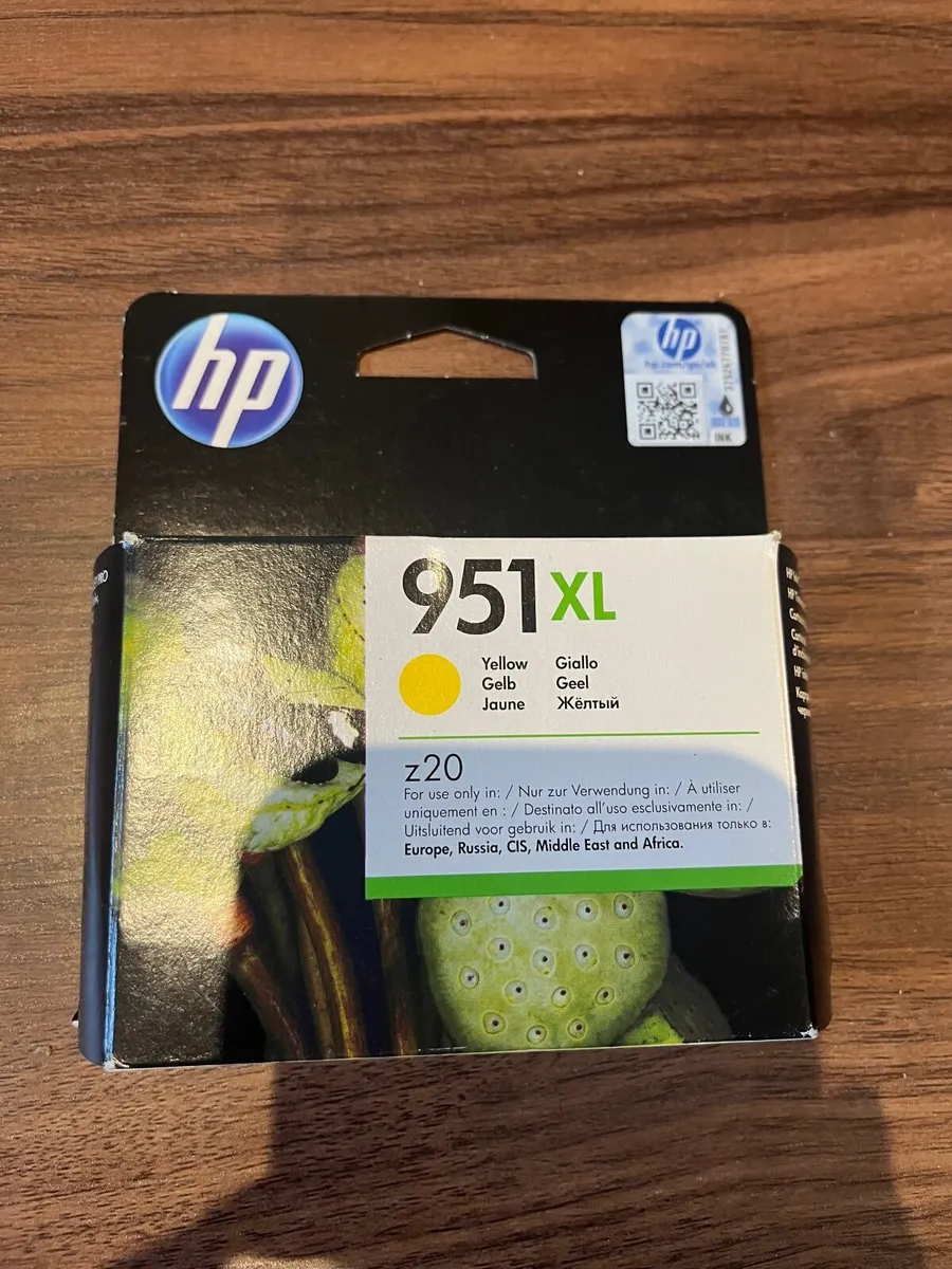 Hp 951xl Yellow ink toner cartridge - Image 1
