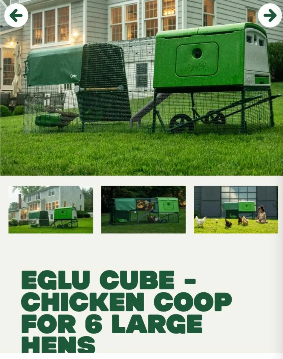 Chicken Coop  Eglu Cube 4m - Image 1