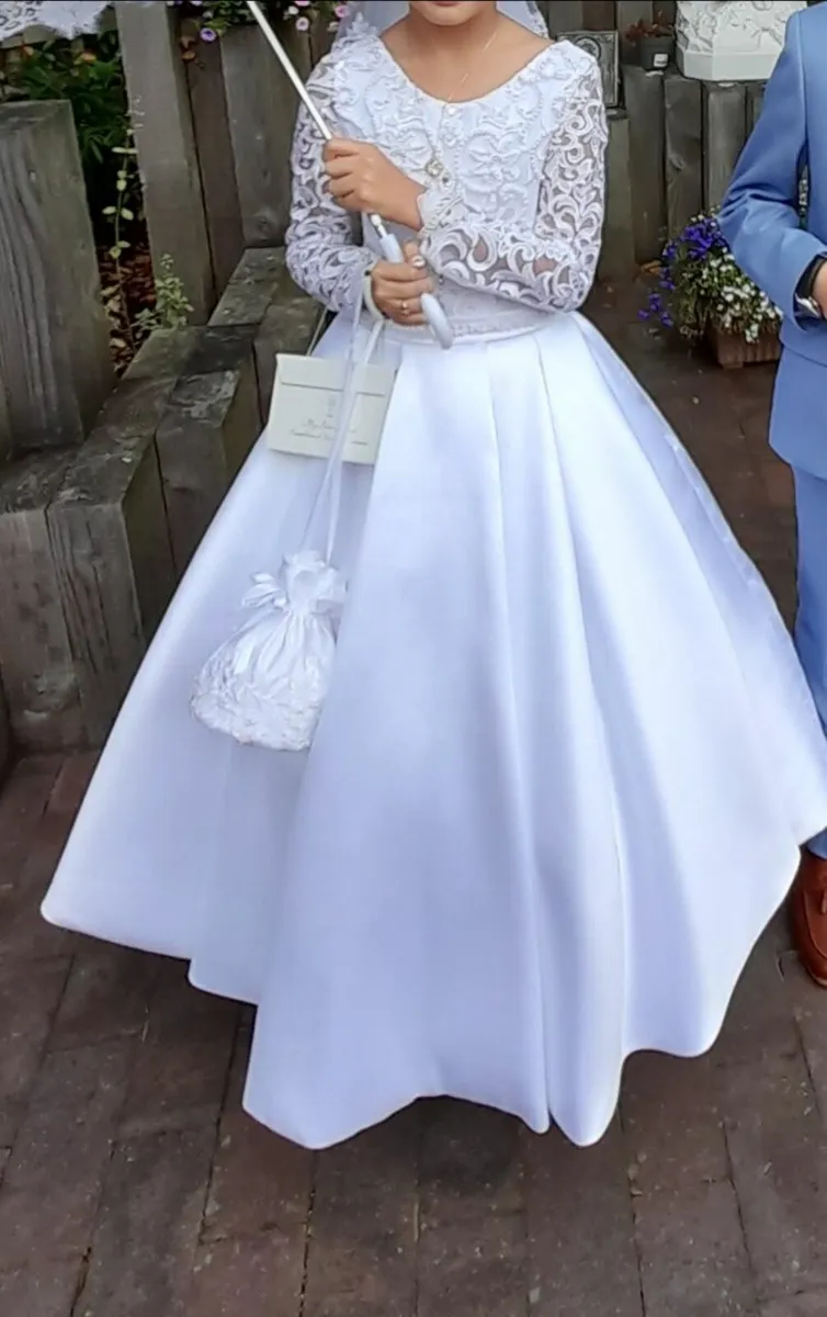 White Communion Dress - Image 2