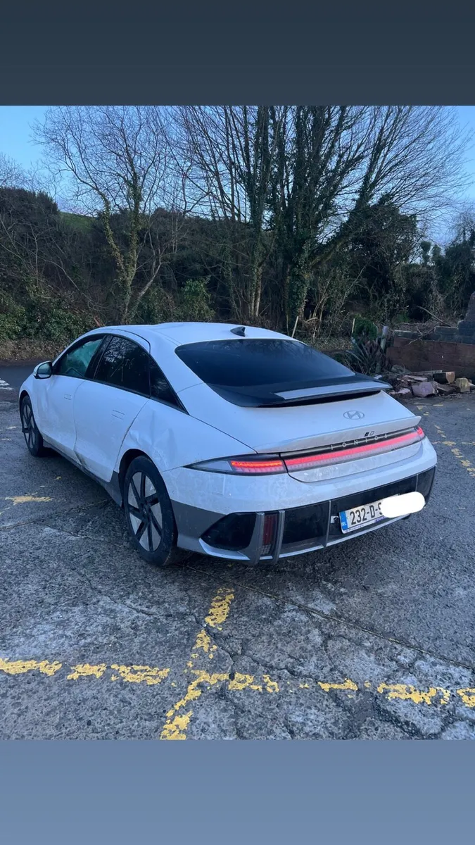 2023 Hyundai Ioniq 6 77Kwh. Damage salvage - Image 4