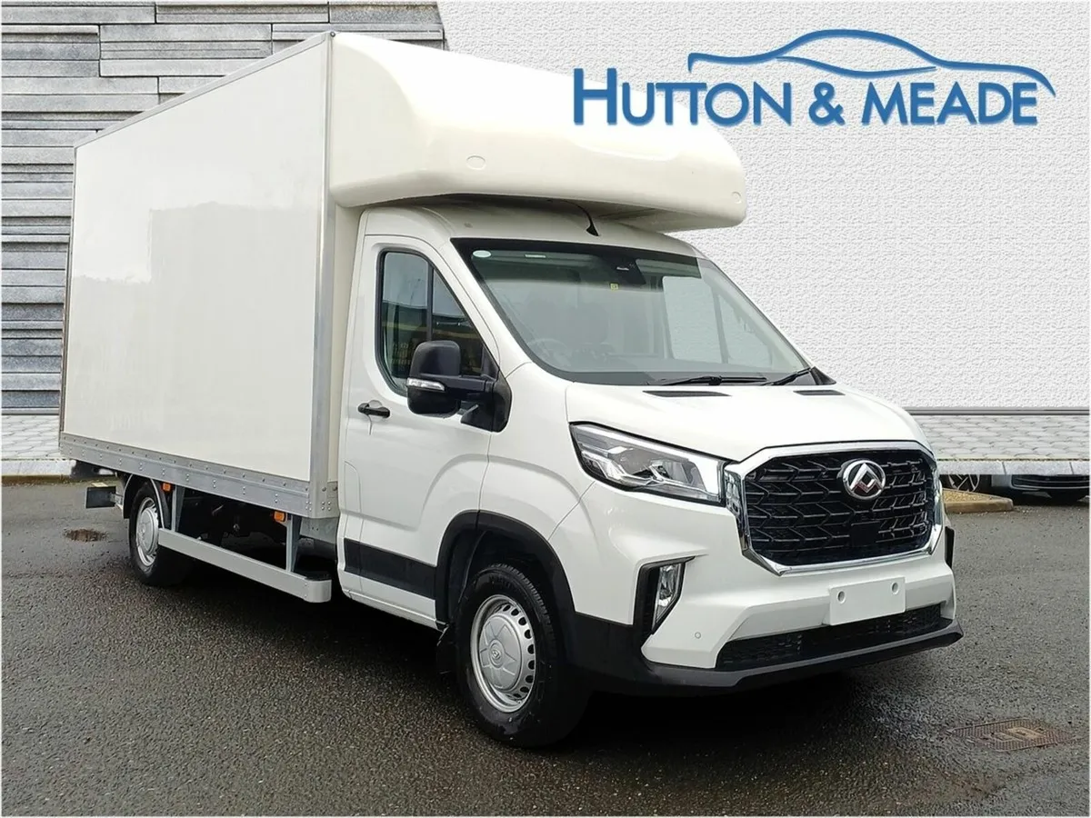 Maxus DELIVER 9 Luton Body with Tail Lift - Image 1