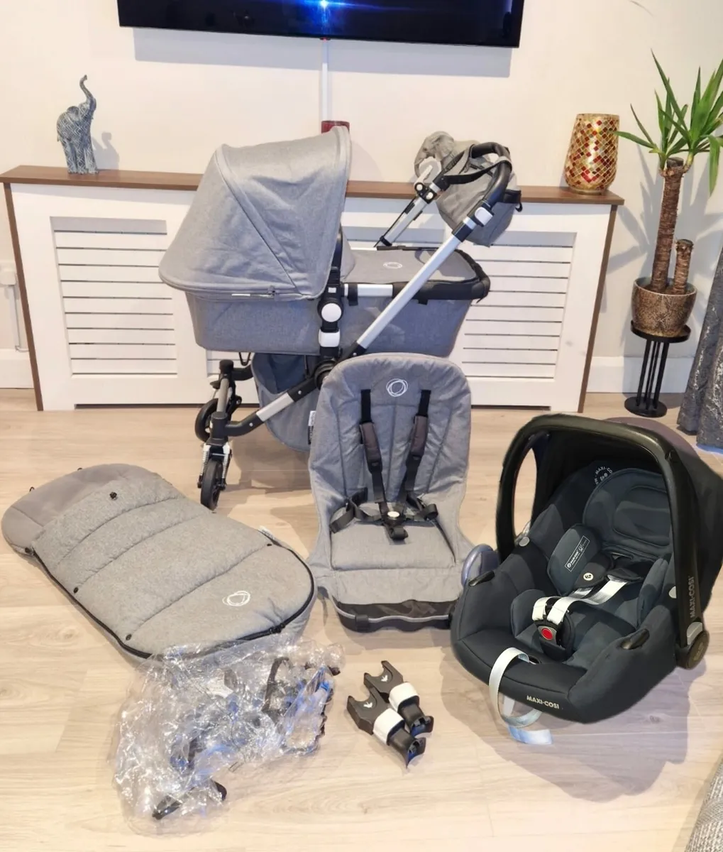As new Bugaboo Camelon 3 Full set car seat isox Ex - Image 1
