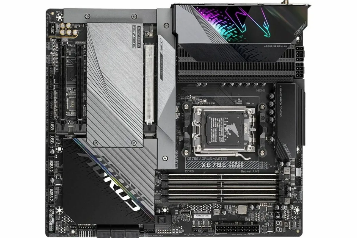 Gigabyte X670E AORUS MASTER – High-End AM5 / DDR5 - Image 2