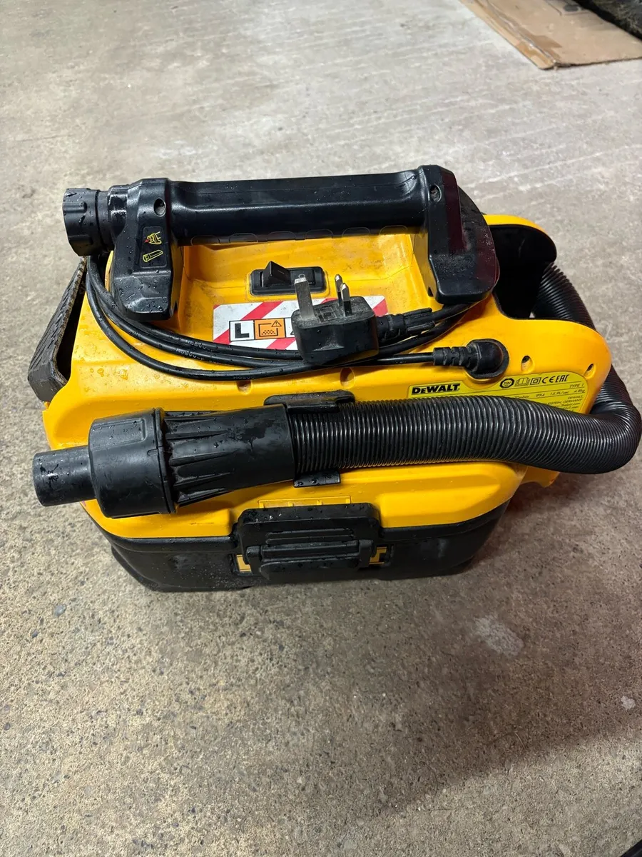 Dewalt XR kit drill, impact, SDS and hoover - Image 3