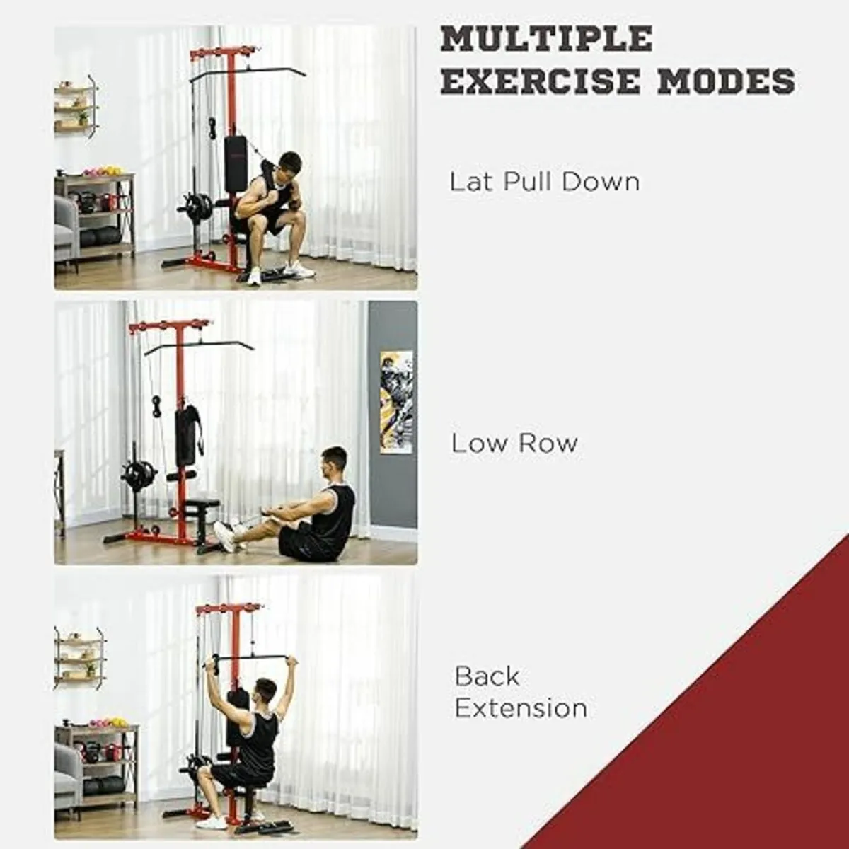 Gym pulley station - Image 3
