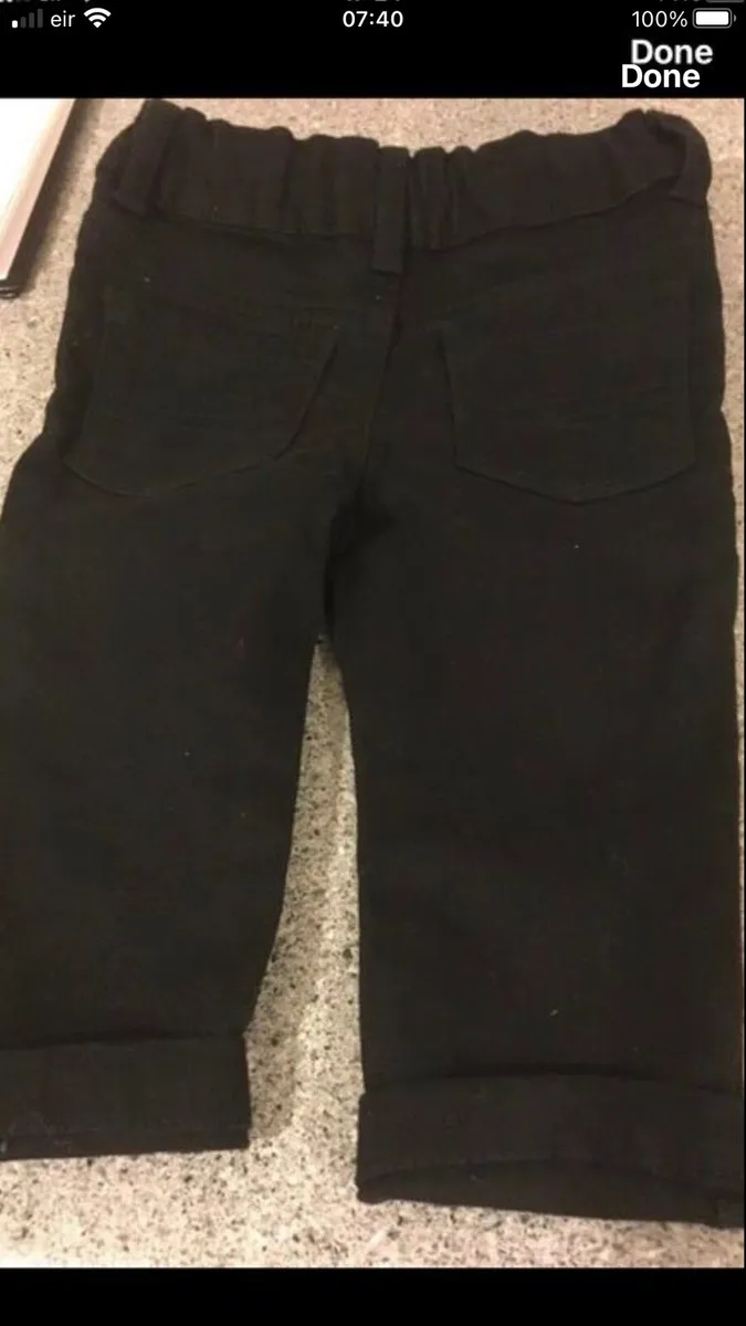 Boys BNWT jeans 3/6 mths €5 - Image 2