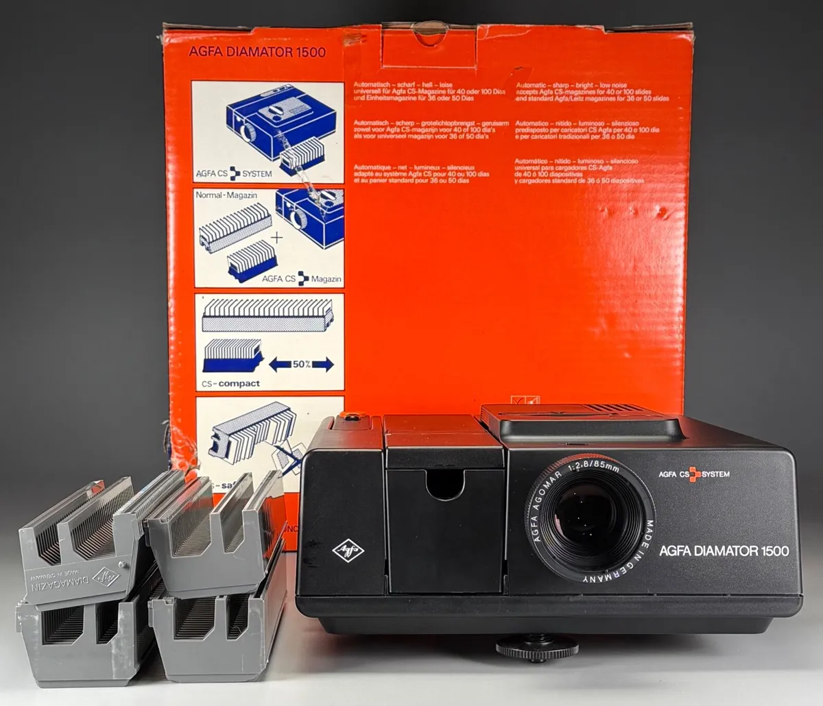 Slide projector Agfa Diamator 1500 - Image 1