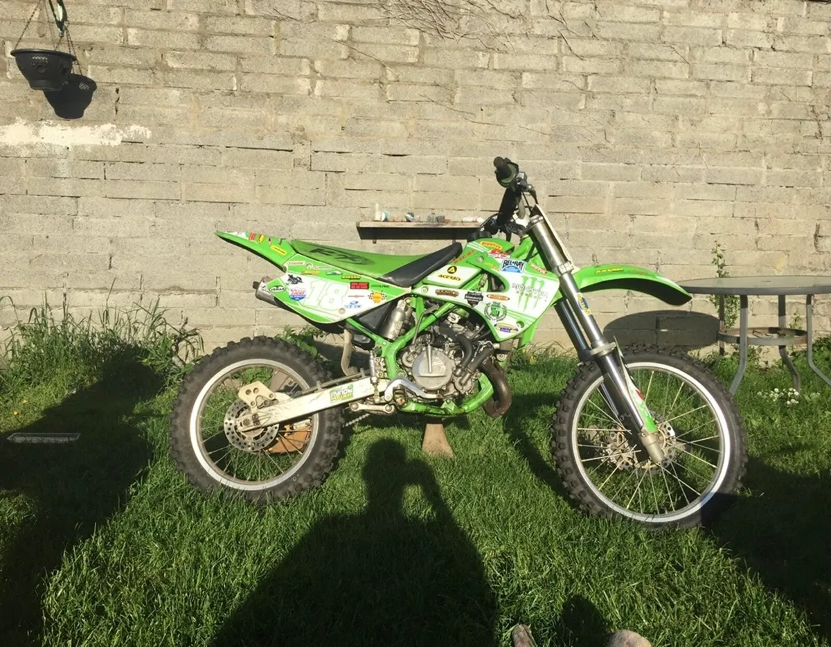 Kawasaki kx 80 2003 project bike - Image 1