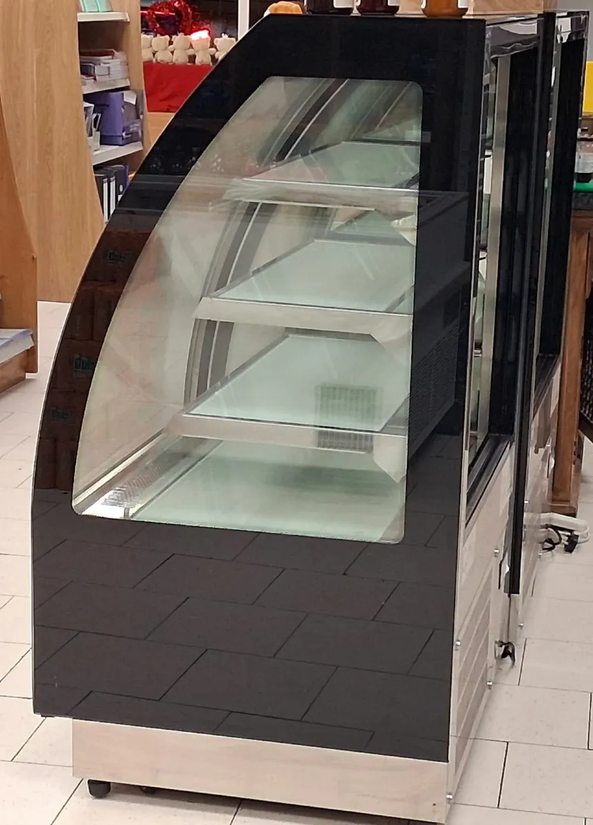 2  Black UniFrost Display Fridges - Image 2