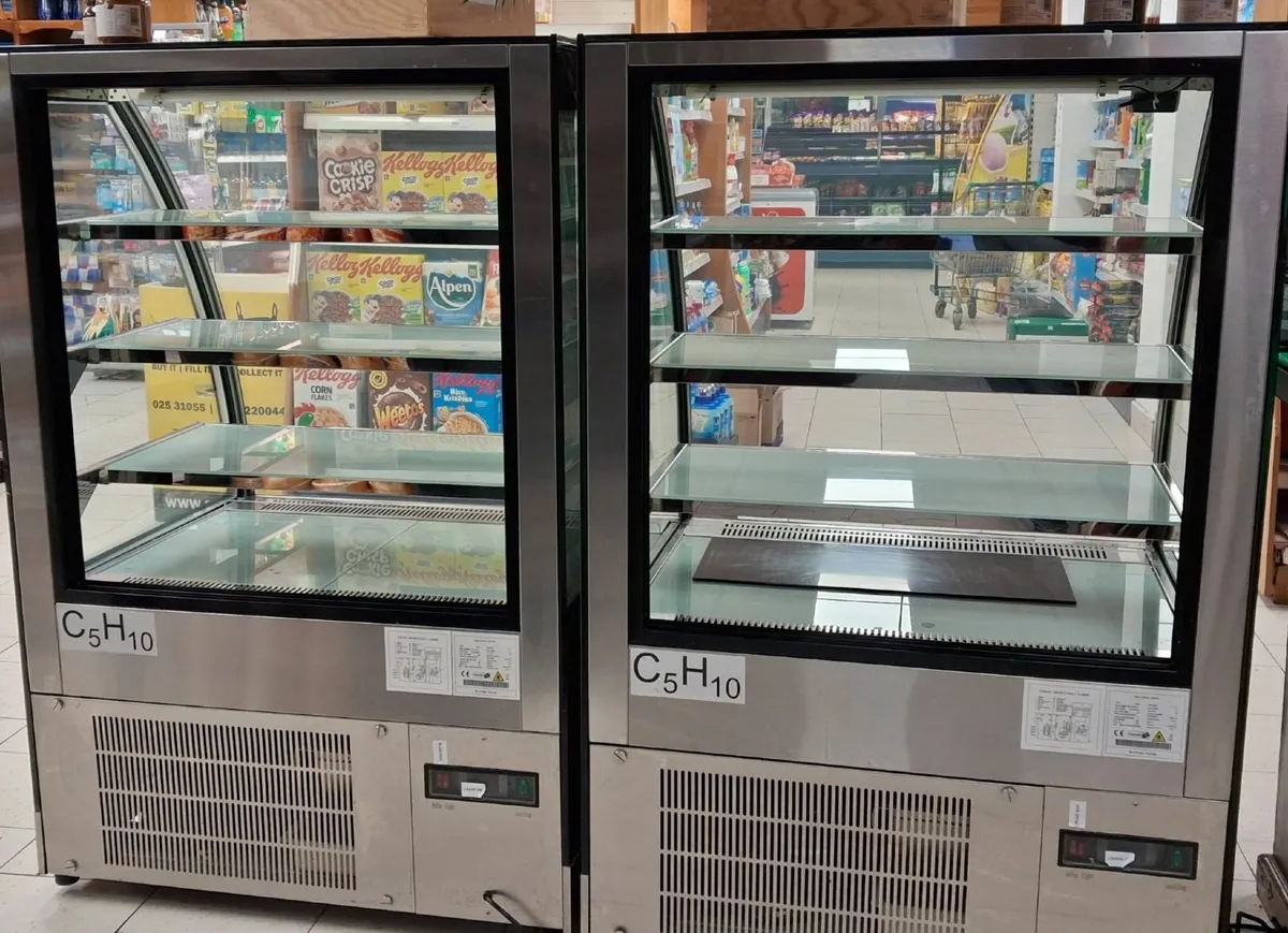 2  Black UniFrost Display Fridges - Image 3