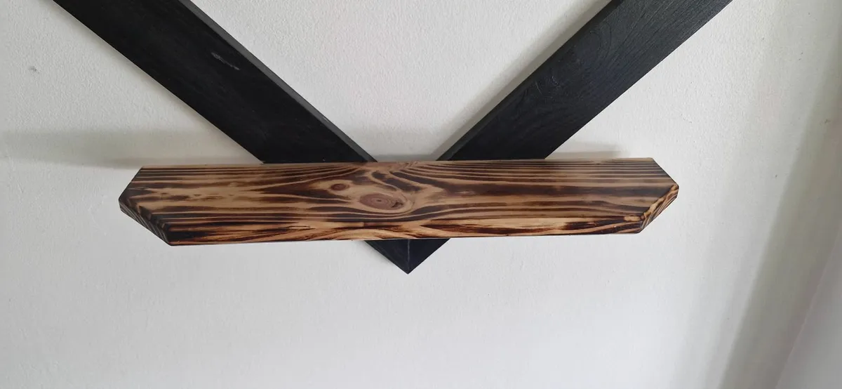 Custom-made square wall shelf - Image 2