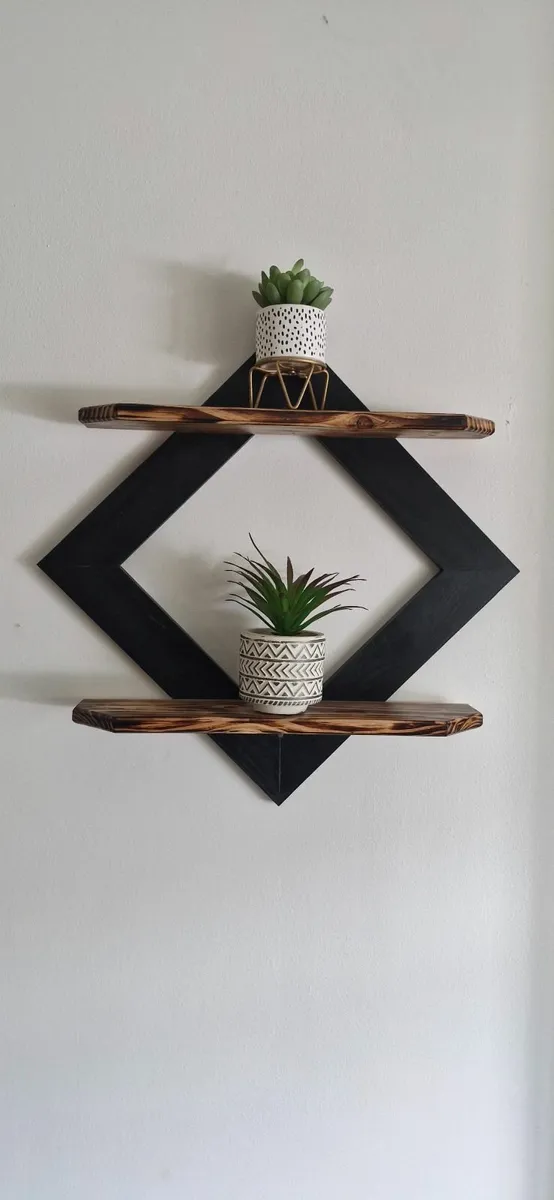 Custom-made square wall shelf - Image 3