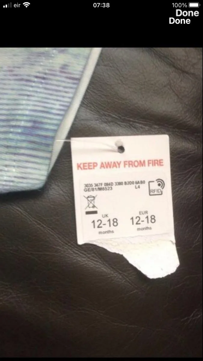 Boys BNWT teeshirt 12/18 mths €3 - Image 3