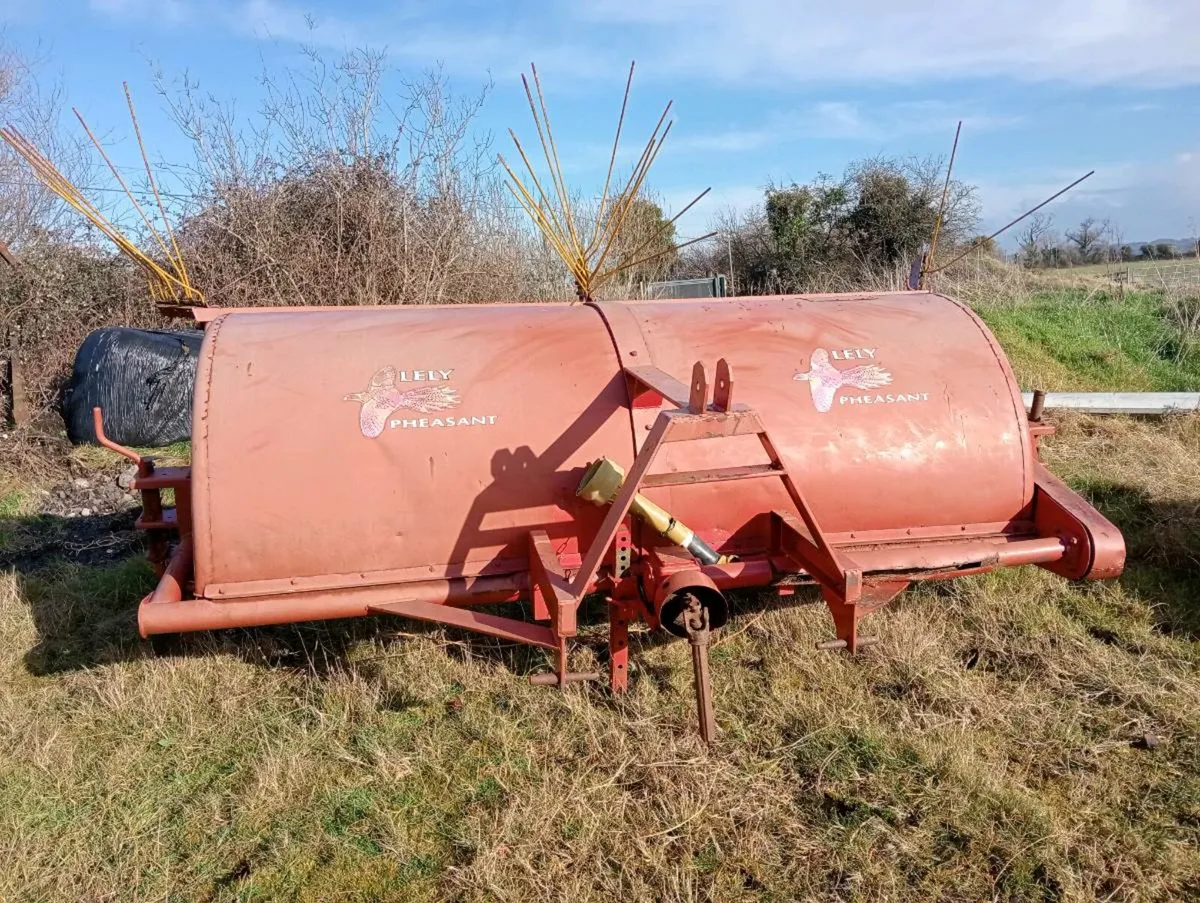 LELY PHEASANT,STRAW TEDDER. - Image 1