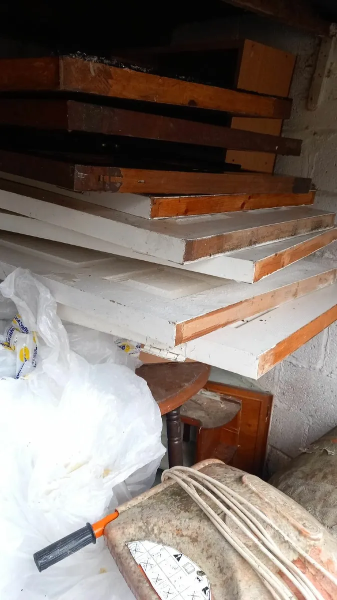 Doors and Table, 6 chairs - Image 3