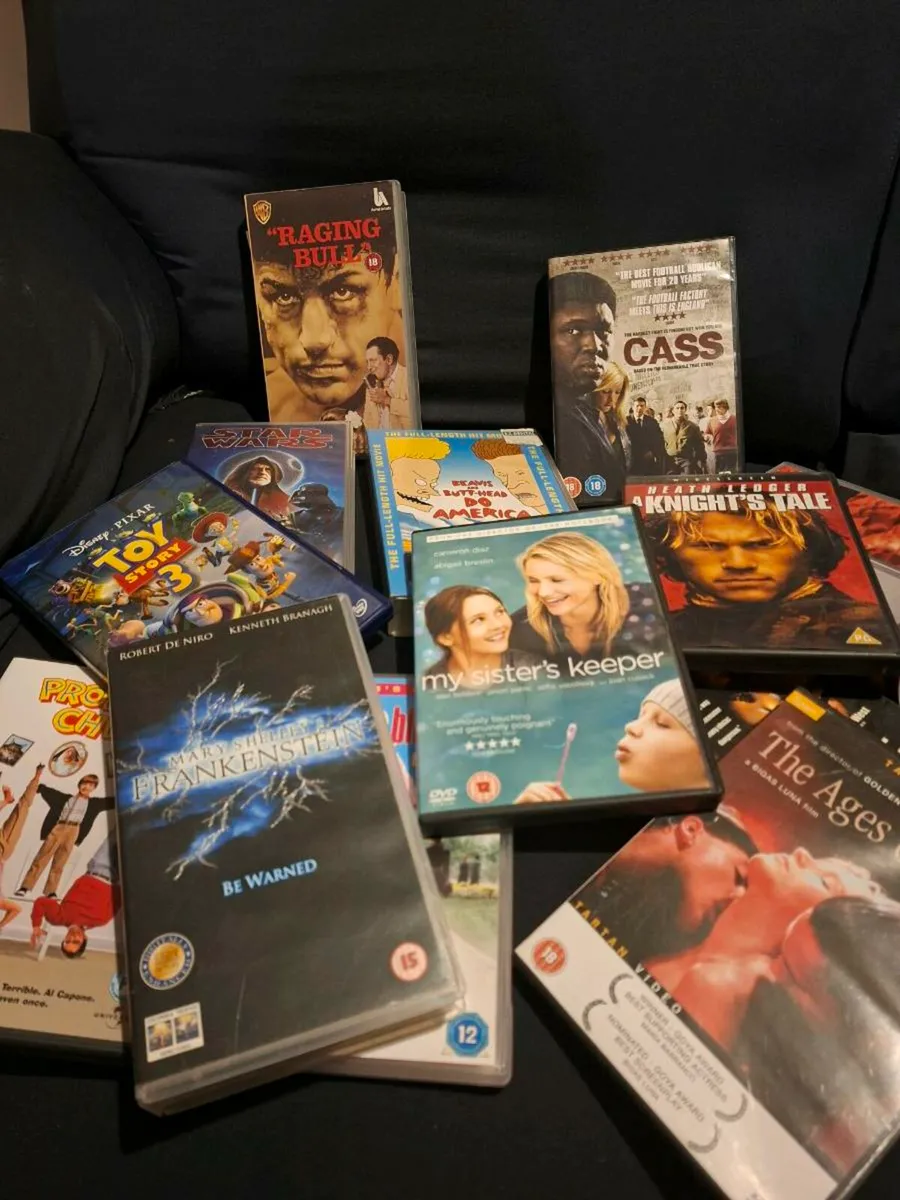 FREE VHS and DVD's