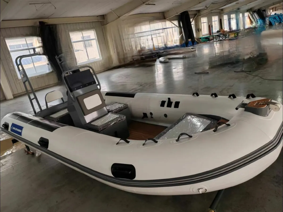 480 Rib Wayler Mariner Twin Alloy Hull inc Trailer - Image 2