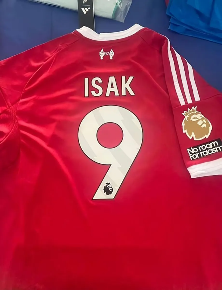 Liverpool Home & 3rd away Jersey,s - Image 2