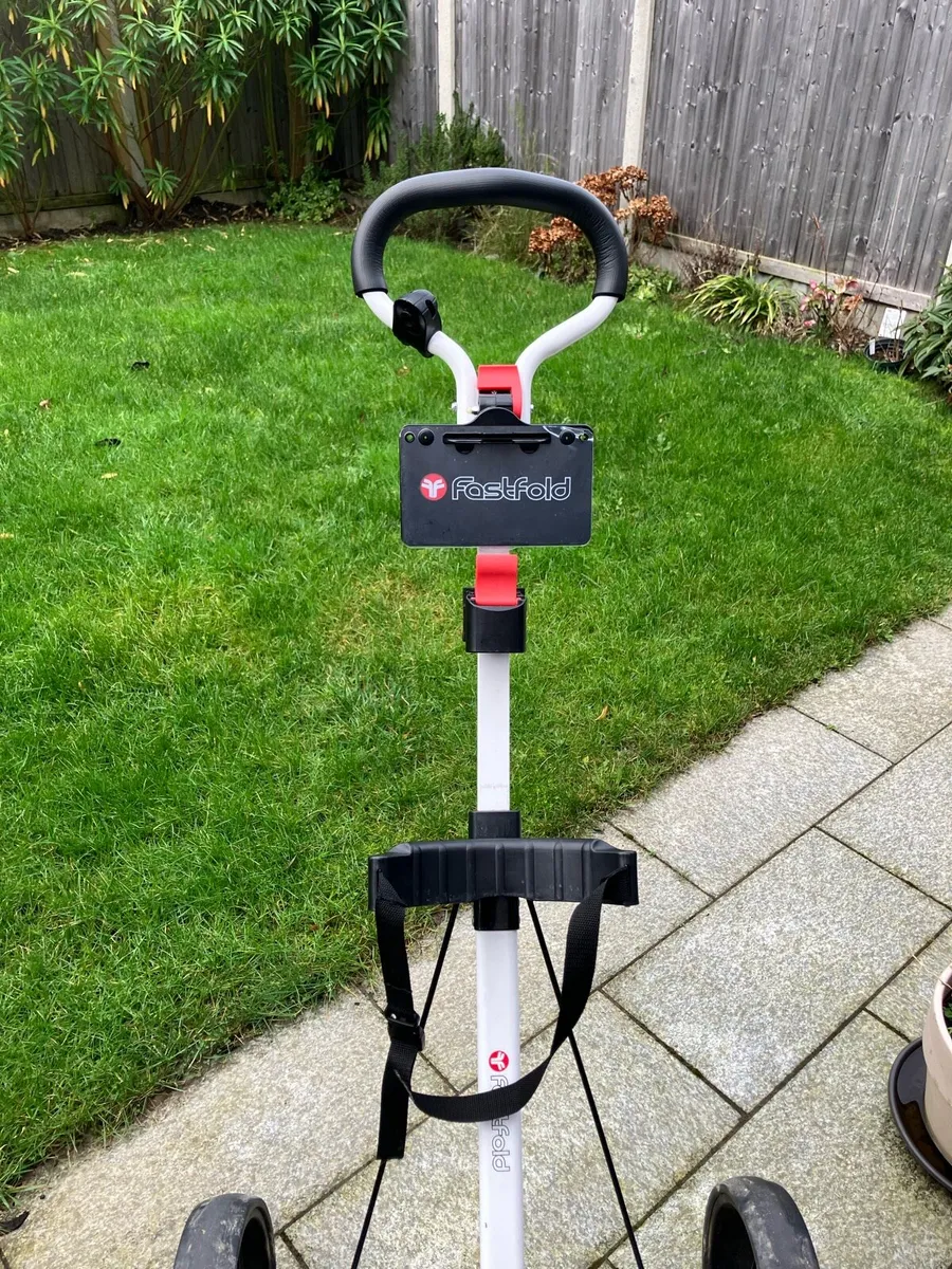 Fastfold push golf trolley bought in May - Image 3