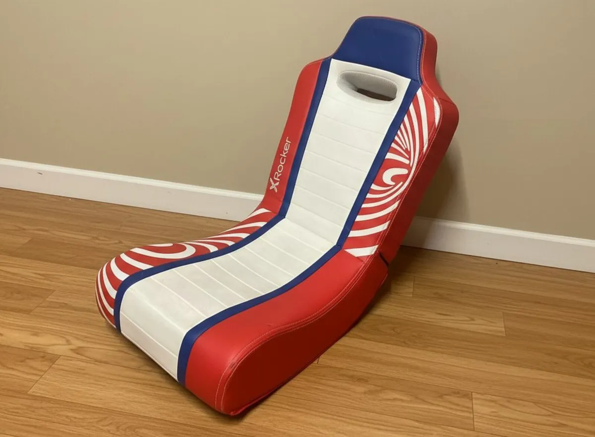 X Rocker Gaming Floor Chair – Foldable - Image 1