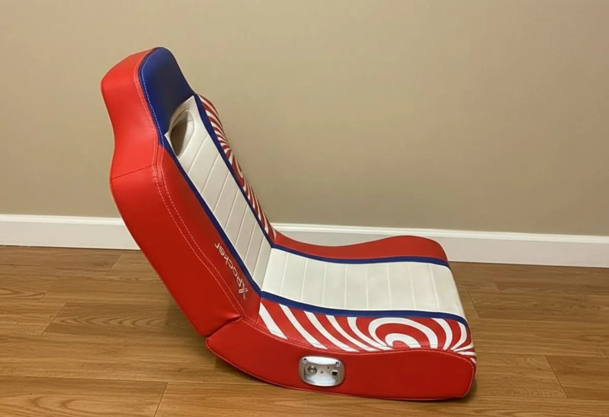 X Rocker Gaming Floor Chair – Foldable - Image 2
