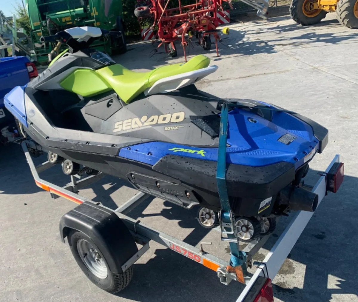 Seadoo Spark 2 up Jetski and trailer - Image 2