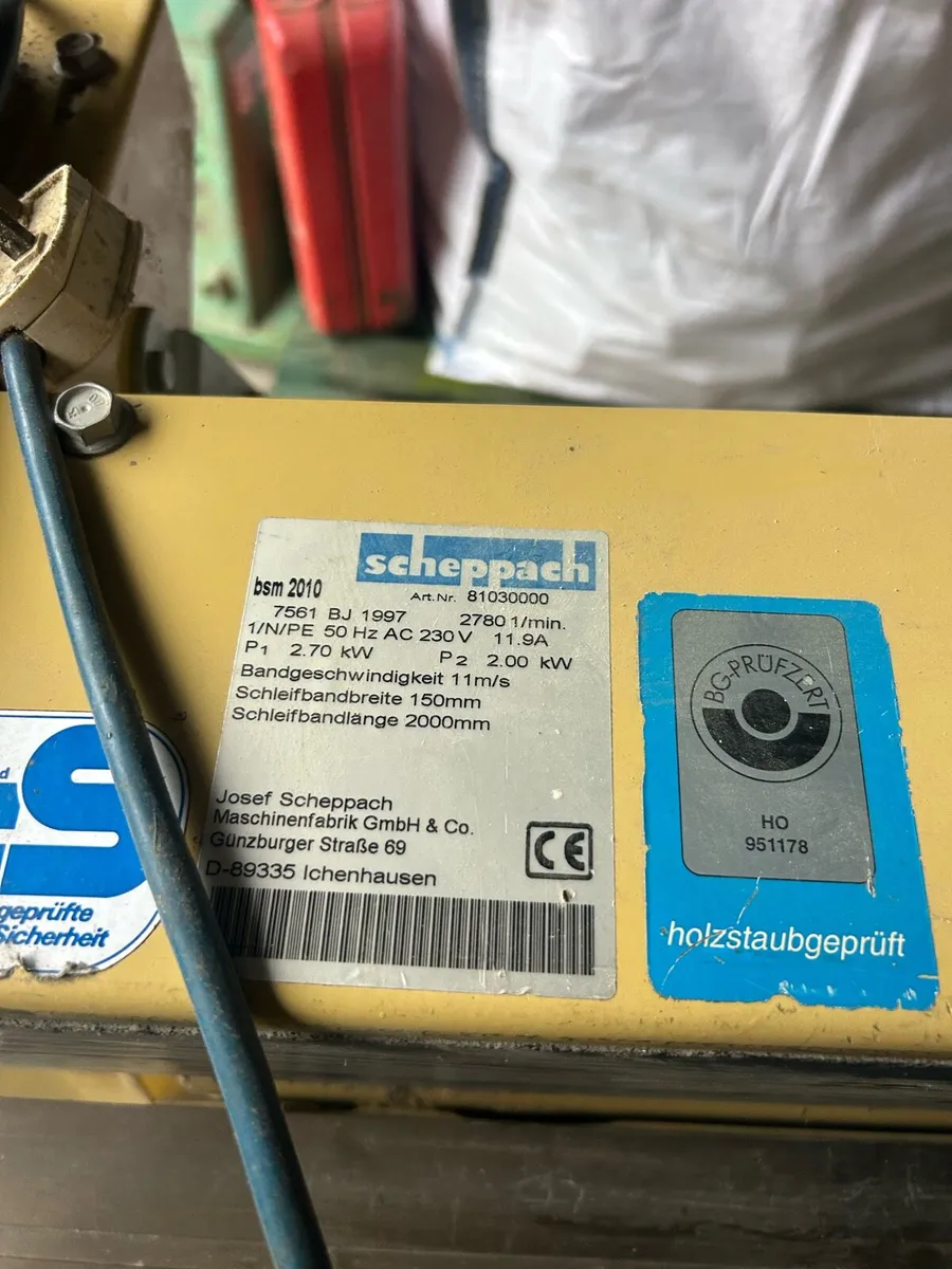 Single phase edge sander - Image 3