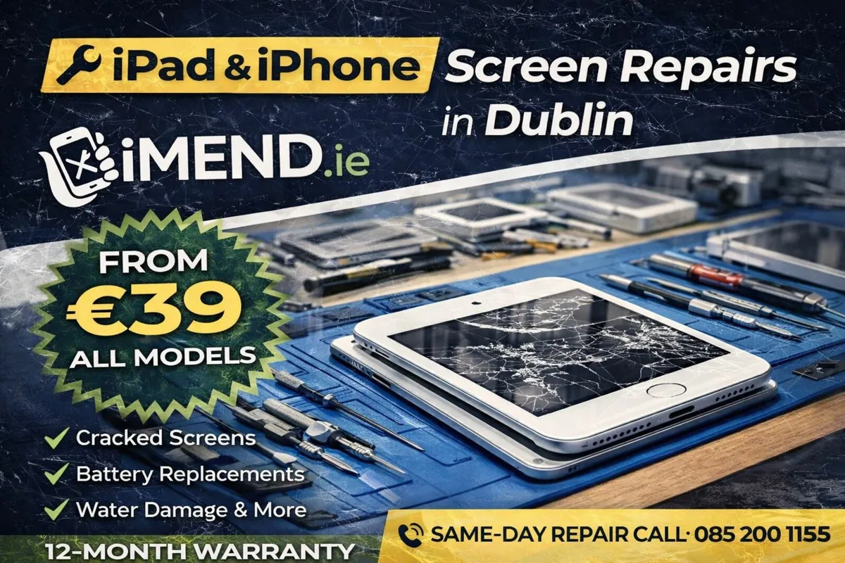 iPad & iPhone Screen Repairs - Image 1